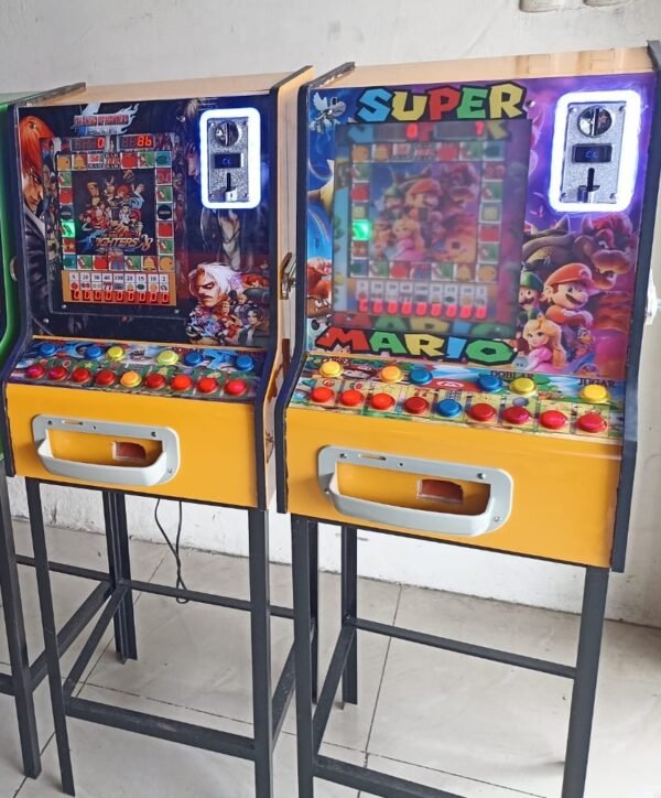 Máquina Tragamonedas de botón normal un Fichero