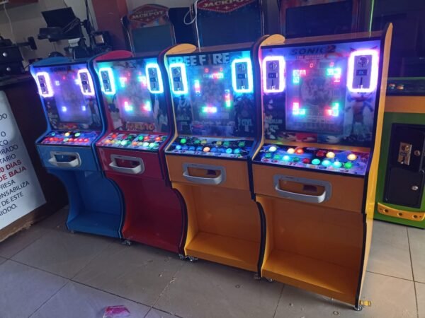 Máquina Tragamonedas de Botones LED de doble fichero