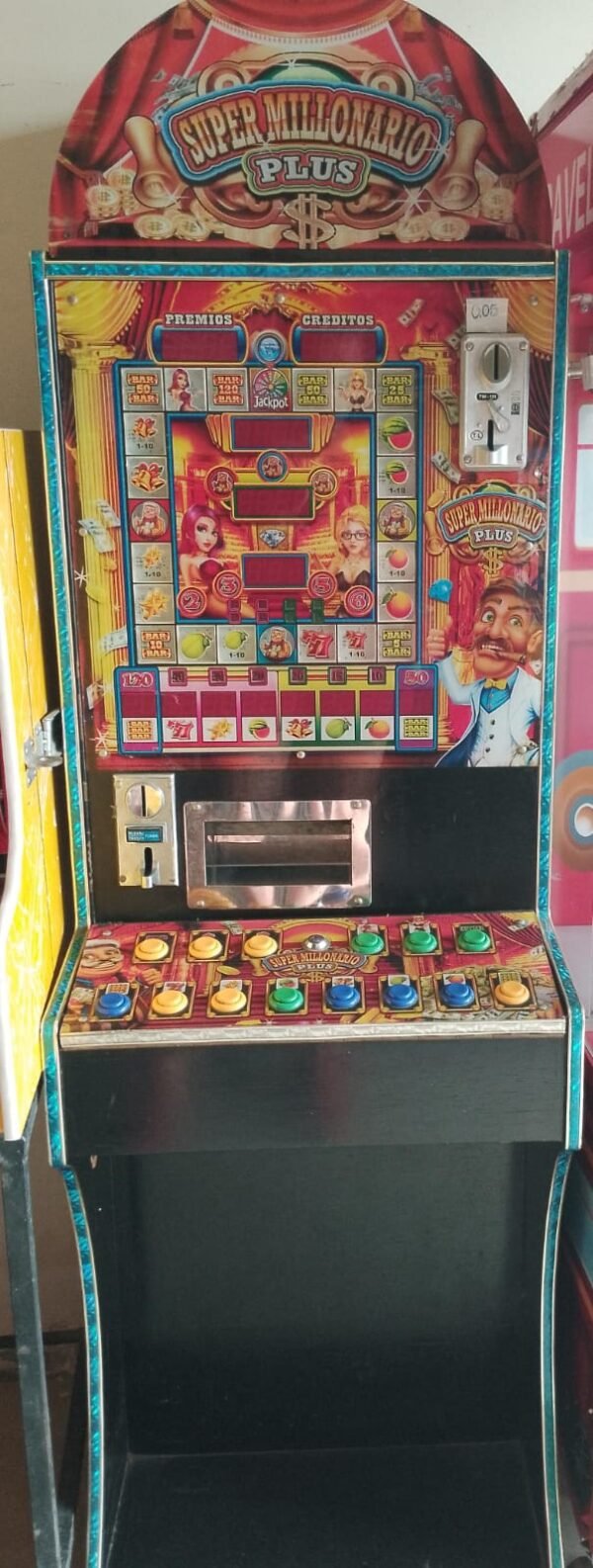 Máquina Tragamoneda Super Millonaria Plus